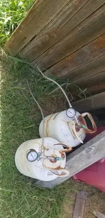 Airgas CO2 Tanks w/Gauges