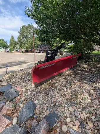 Boss snow plow 76