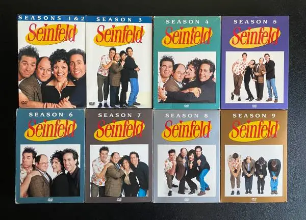 SEINFELD Complete TV Series on DVD!  Seasons 1-9!
