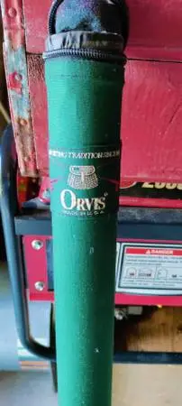 Orvis bamboo rod case