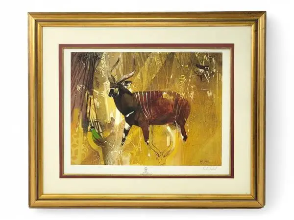 AFRICAN BONGO PRINT