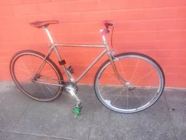 51cm Japanese Centurion Single Speed Road bike.