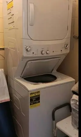 GE W/D STACKABLE