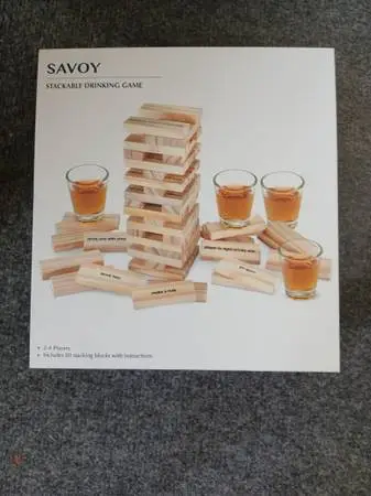Stackable Drinking game -new