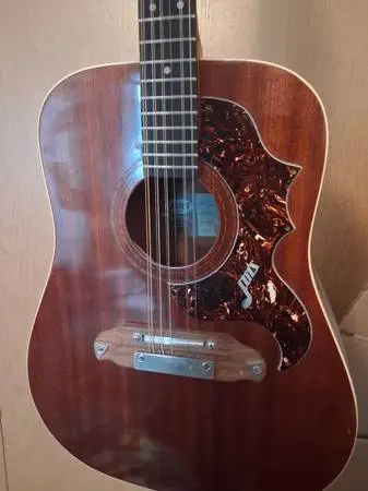 vintage German JMS by Framus 12-string guitar