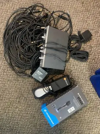 M Audio 410 Firewire, MIC, and sustain pedal