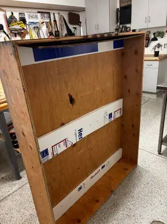 Wood crate - shipping container