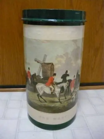 Vintage Ice Cream Can