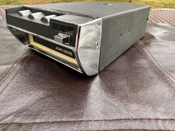 John Deere AR 85841 8 Track Player Car Auto Tape Playback TESTED