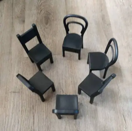 Ikea Dollhouse Miniature Chairs For Sale (Set Of 6)