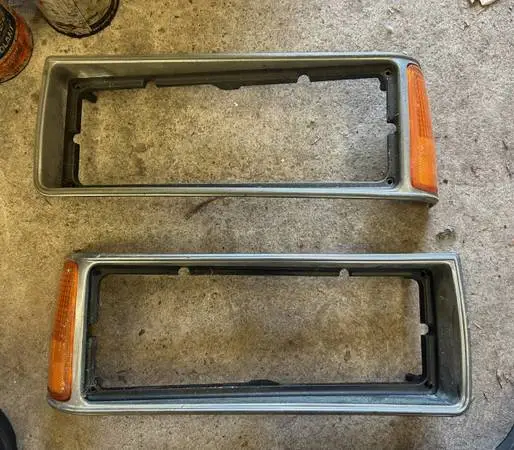 1986 Chevy Caprice headlight bezels