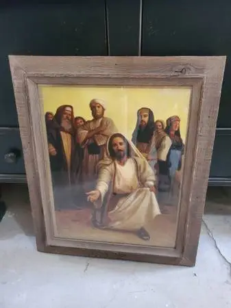Vintage picture of Jesus