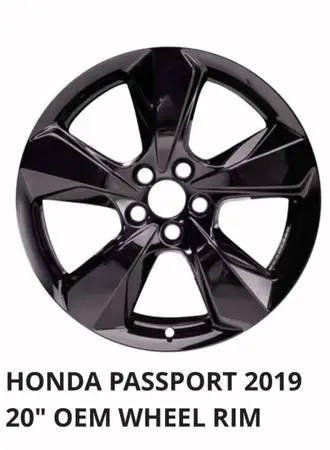 Honda Passport Elite 20” black wheel