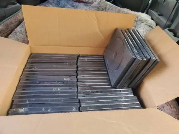 Blank dvd covers