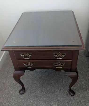 Two matching end tables - could also be nightstands