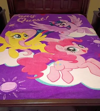 My Little Pony Kids Plush Blanket