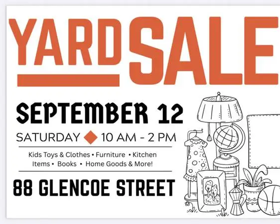 Gigantic Brighton yard sale