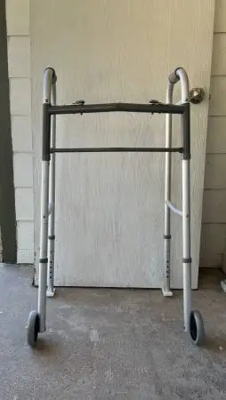 Adult Folding Walker with Wheels