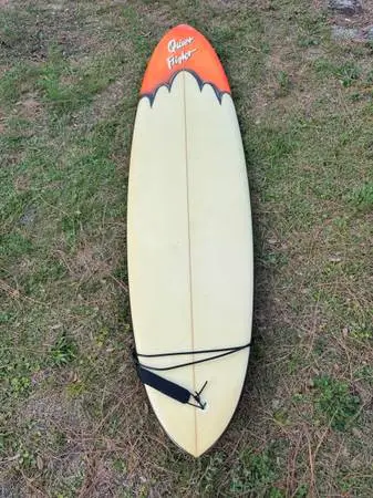 Surfboard vintage funboard 7’6”