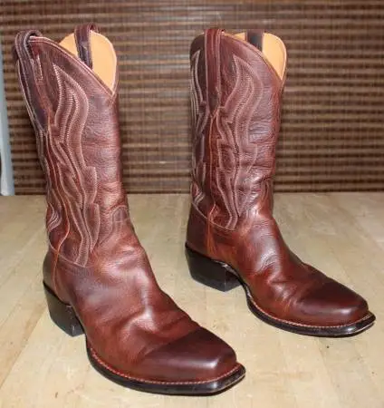 Tecovas Premium Leather Western Boots – Men’s 9D, Mexico