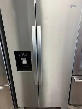 2024 Stainless Steel Whirlpool 25 CuFt SxS Refrig