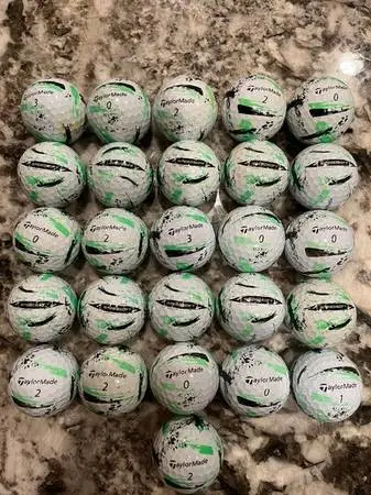 TaylorMade SPEEDSOFT GreenInk golf balls 26 Like NEW