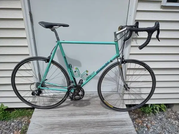Classic Bianchi Columbus EL, Brand New Veloce 10 Sp Components (Mint)