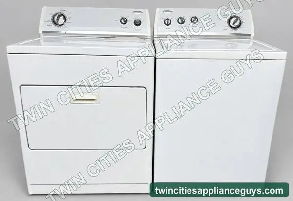 Whirlpool 3.5 Cu Ft Top-Load Washer and Electric Dryer Set — $325