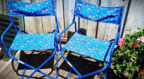 LaFuma (France) Steel Folding Camp Chairs