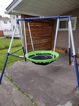 NEW 45 Kids Outdoor Saucer Swing