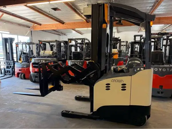 2020 Crown Double Reach Truck Forklift