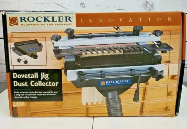 Rockler Innovation Dovetail Jig Dust Collector NIB
