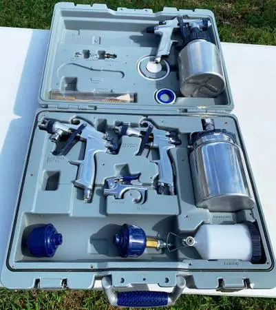 Whole case of Kobalt paint spray gun kit