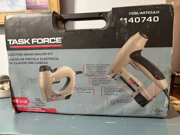 Electric Brad Nailer Kit