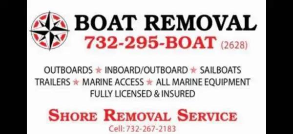 *SAILBOAT TRANSPORT/DISPOSAL* 732-295-262eight