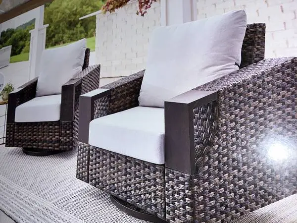 NEW Better Homes and Garden Swivel Chairs (2 Pack)