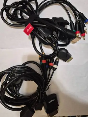 Universal Component cables PlayStation Xbox 360 Wii Wii U
