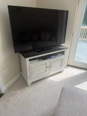 TV  with stand
