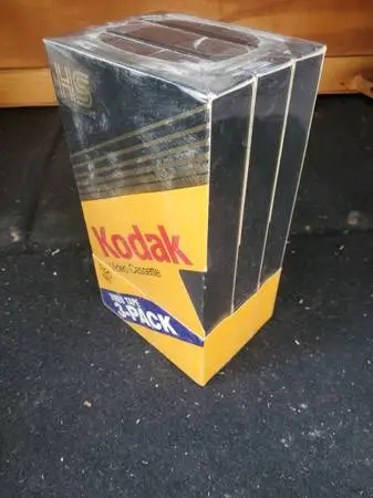 Kodak VHS blank tapes