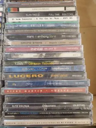 Thousands of music cds