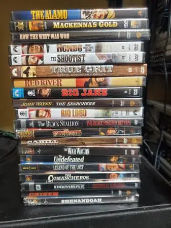 Lot of western dvd movies