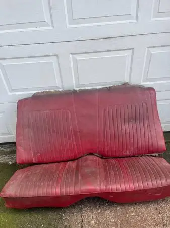 67-69 camaro back seats top and bottom coupe