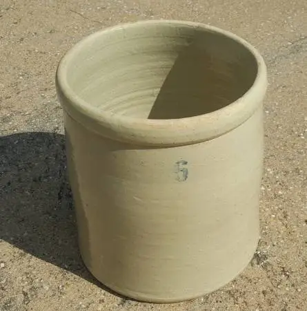 Antique stoneware crock 6 gallon