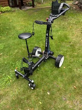 remote electric golf bag trolley