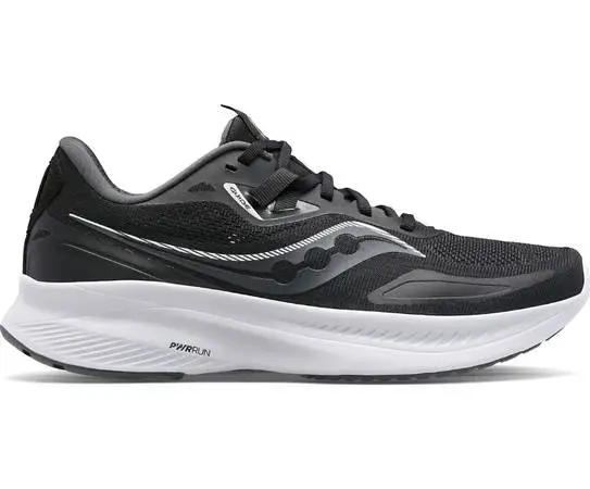 Saucony Men’s Guide 15 Running Shoes Black / White | Size 9.5M / 10M