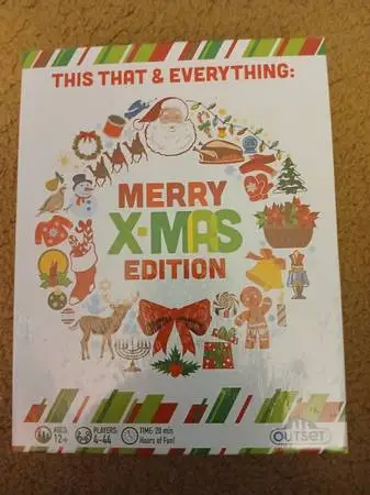 Merry X-Mas This That & Everything Game