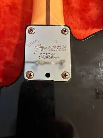 Fender, telecaster, pale moon Ebony