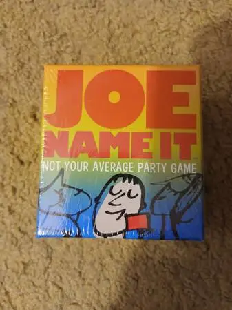 Joe Name It-Not Your Average Party Game - new