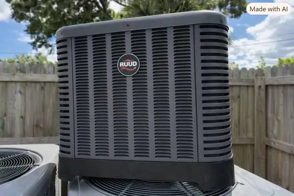 2 TON RUDD SPLIT A/C HEAT PUMP SYSTEM. 20 SEER -WARRANTY