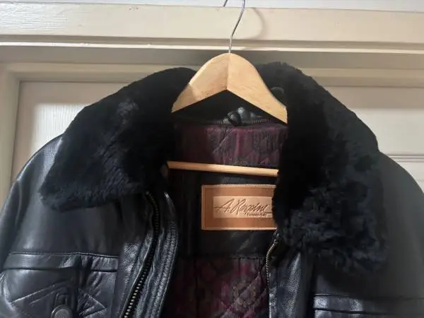 Leather Jacket Man (M)